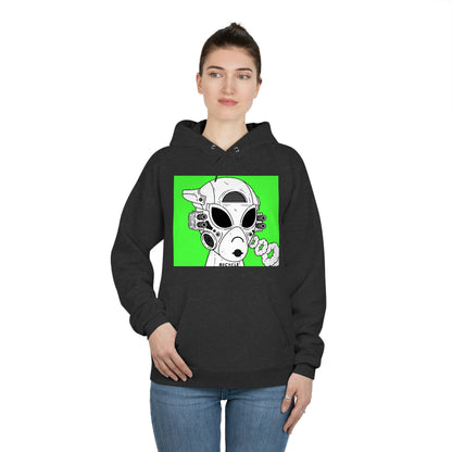 Reciclador Reciclador Alien Visitante Unisex EcoSmart® Sudadera con capucha 