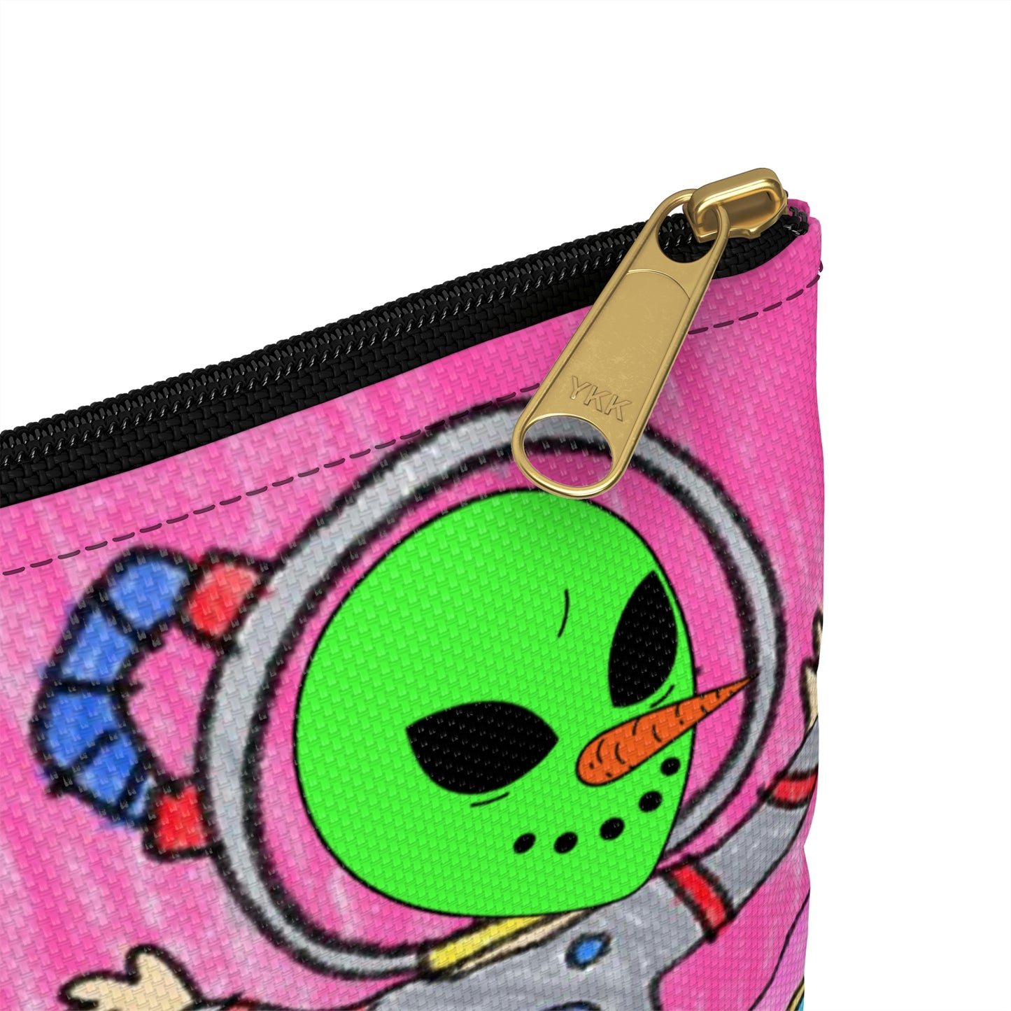 Veggie Visi Alien Vegetable Visitor UFO Accessory Pouch