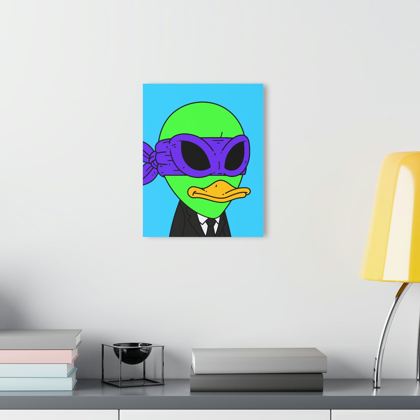 Alien Visitor 751 Acrylic Prints (French Cleat Hanging)