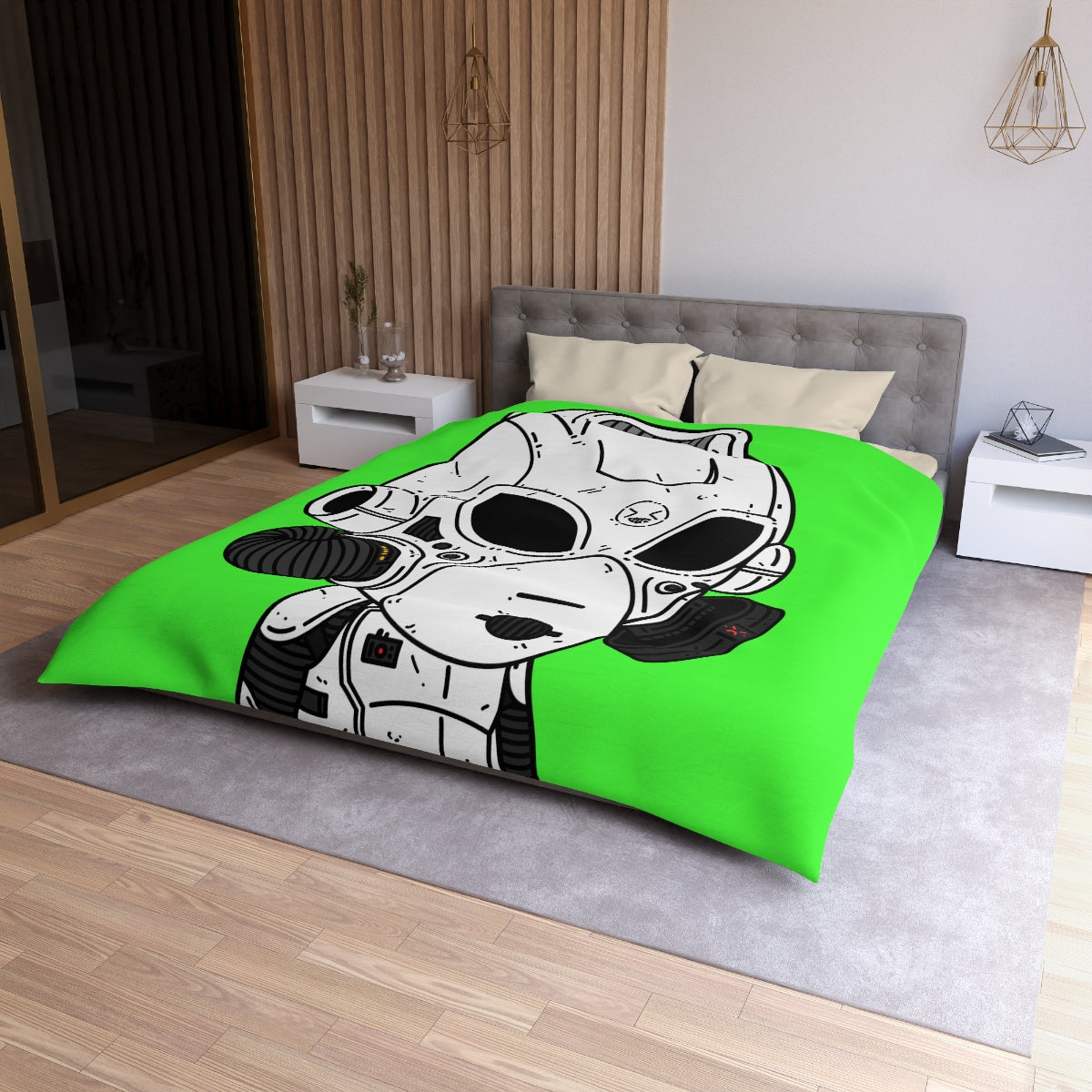 The LOL Visitor Microfiber Duvet Cover