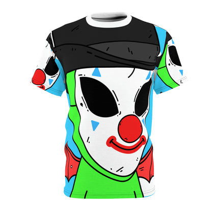 Alien Posse Clown Cartoon Visitor Unisex AOP Cut & Sew Tee