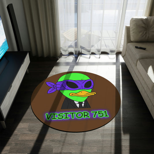 Visitor 751 Round Rug