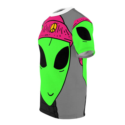 Visitante Alien Camiseta unisex AOP cortada y cosida 