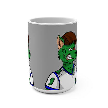 Taza Cyborg de hombre lobo de Wolf London, 15 oz