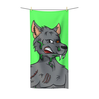 Wolf Grey Cyborg Animal Werewolve Polycotton Towel