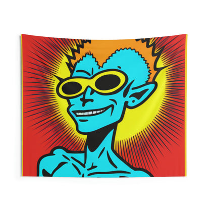 Anime Alien Hip Style Indoor Wall Tapestries