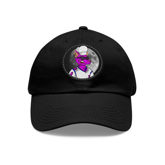 Werewolve Chef Full Moon Dad Hat with Leather Patch (Round)