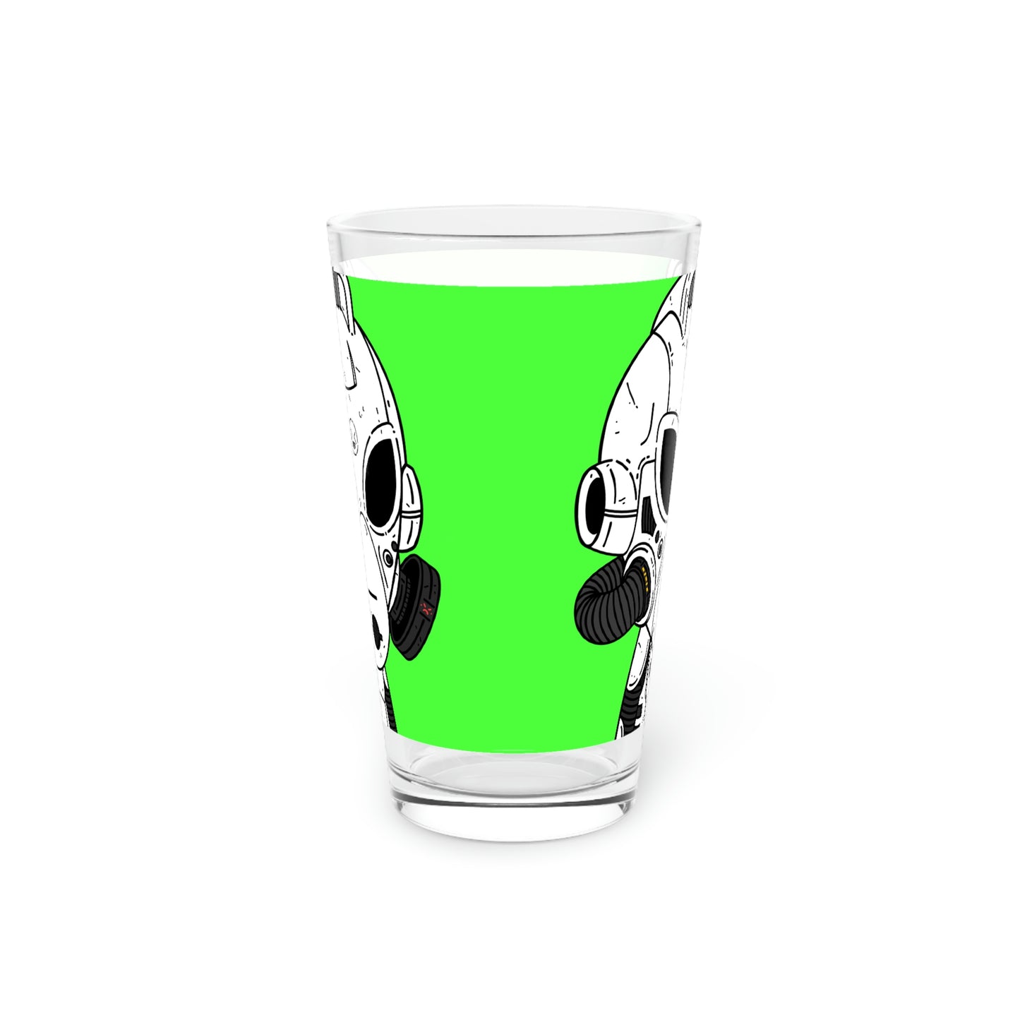 Alien LOL Visitor Pint Glass, 16oz