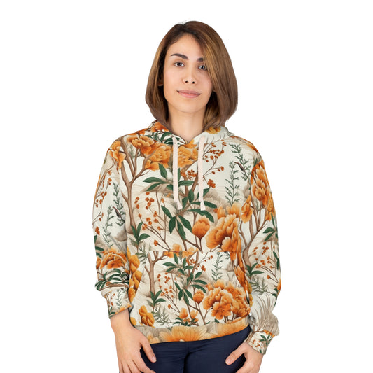 Four Seasons Beauty: Spring, Summer, Autumn & Winter Design Unisex Pullover Hoodie (AOP)