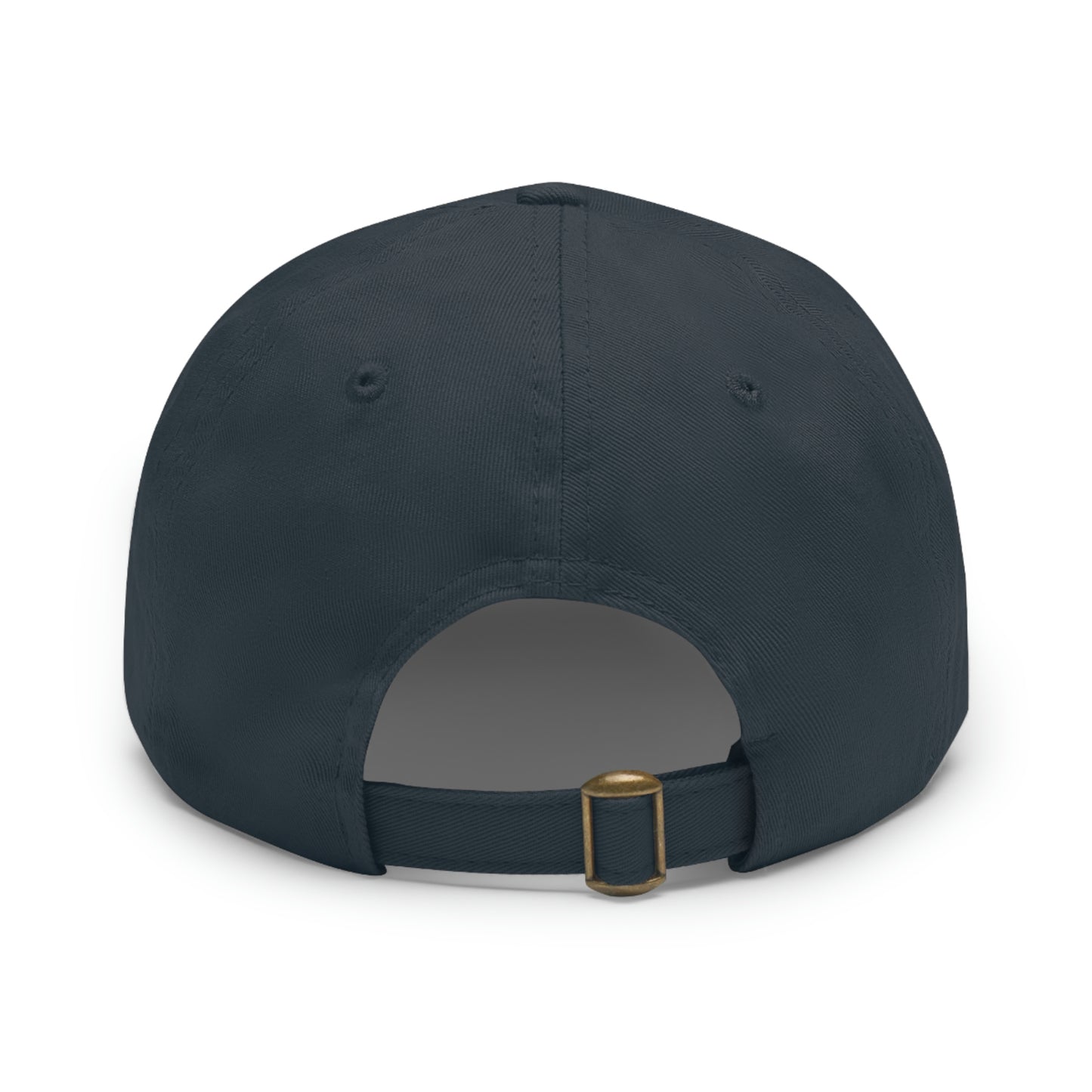 The Kraken Octopus Clean Graphic Dad Hat with Leather Patch (ラウンド)