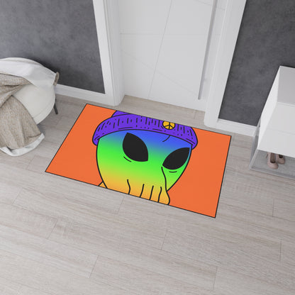 Alfombra de piso resistente Peace Alien Pride