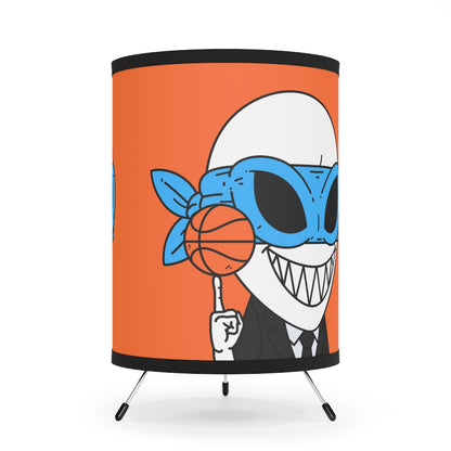 Basketball Sport Baller Alien Visitor Tripod Lamp with High-Res Printed Shade, US\CA plug