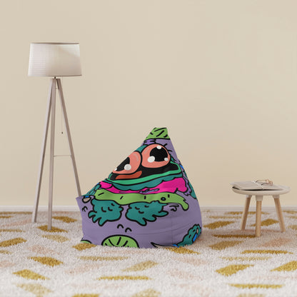 Frog Fly Fantasy Bean Bag Chair Cover