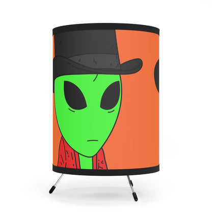 Lámpara trípode Robe Alien Fancy Top Hat con pantalla impresa de alta resolución, enchufe EE. UU./CA 