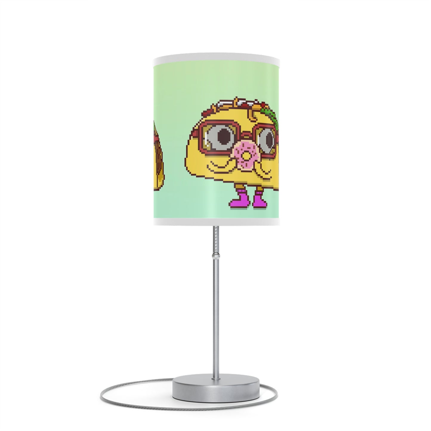 Donut Dessert Snack Taco Lamp on a Stand, US|CA plug