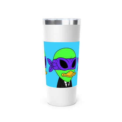 Alien Visitor 751 Copper Vacuum Insulated Tumbler, 22oz