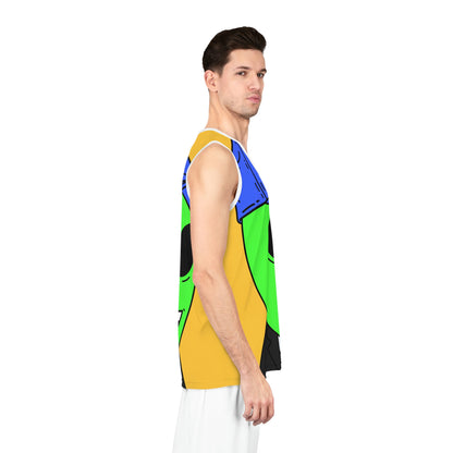 Alien Business Tycoon Visitor Basketball Jersey