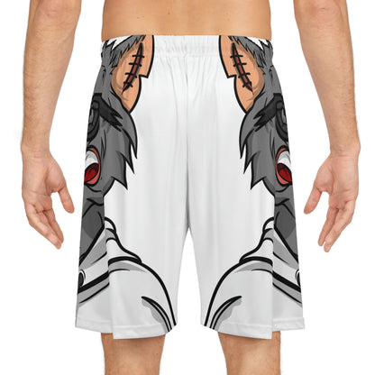 Wolve Healthy Fit Animal Lover Dog Wolf Basketball Shorts