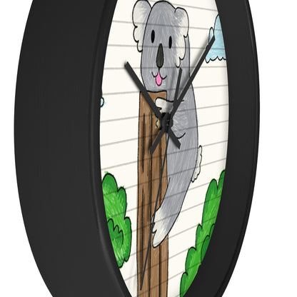 Koala Bear Animal Tree Climber Wall clock