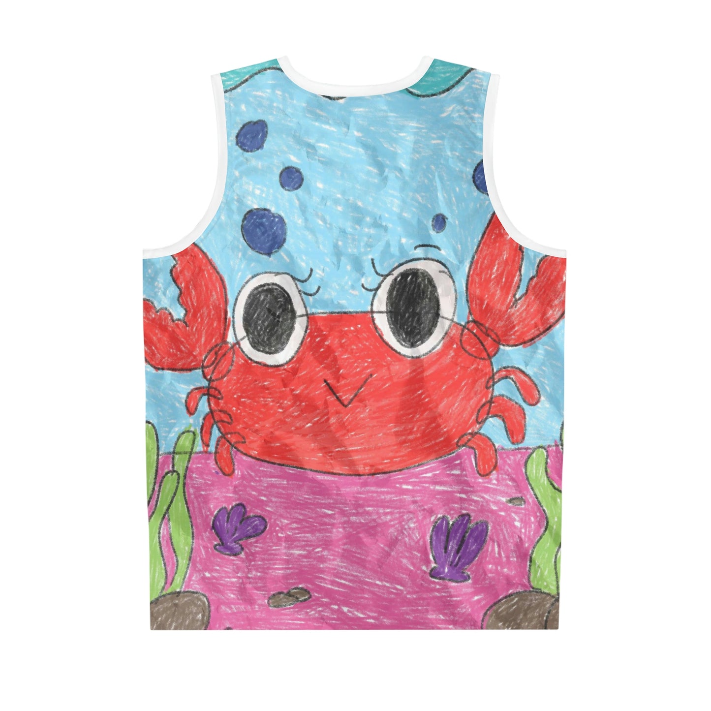 Lobster Crab Graphic Sea Lovers Basketball Jersey (AOP)