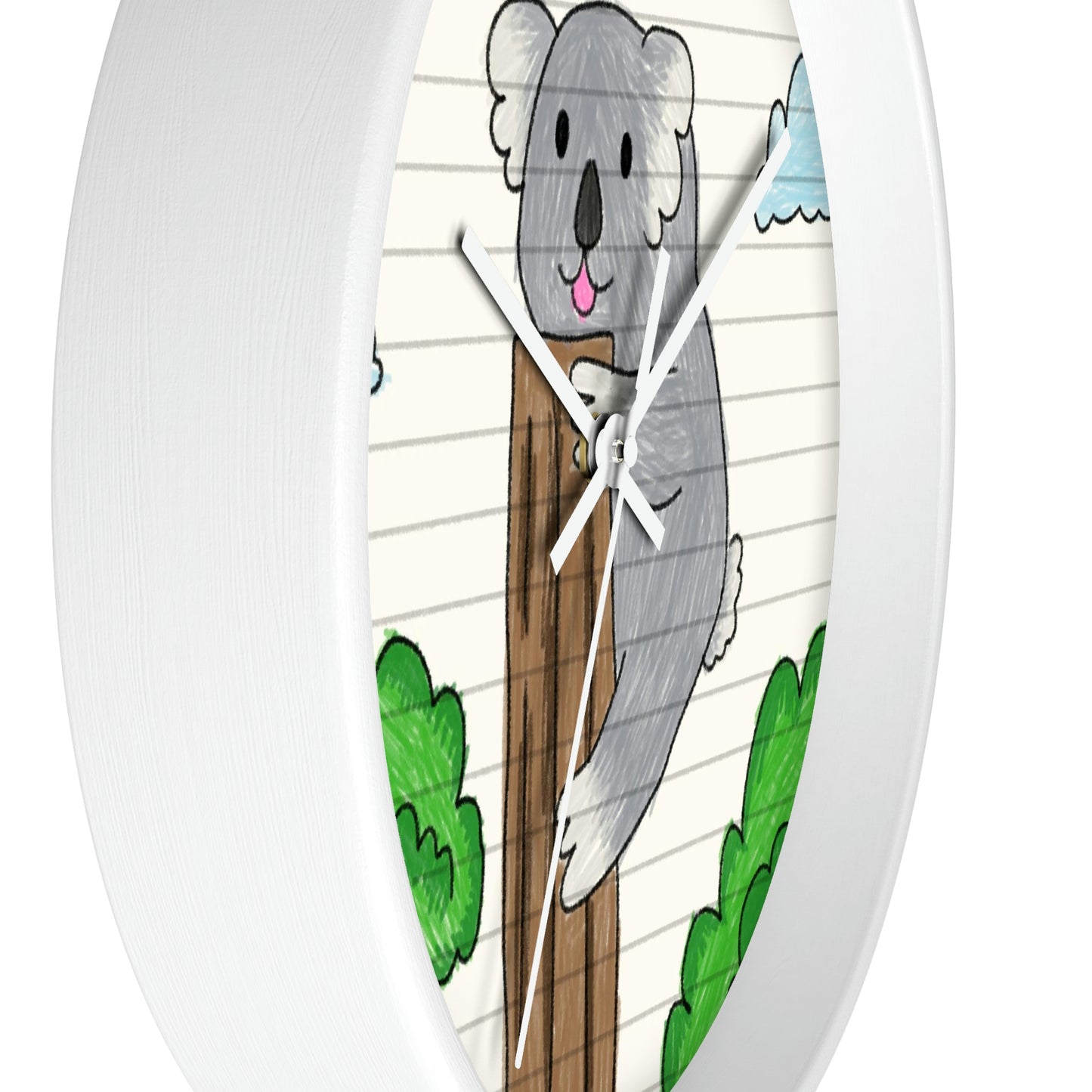 Koala Bear Animal Tree Climber Wall clock