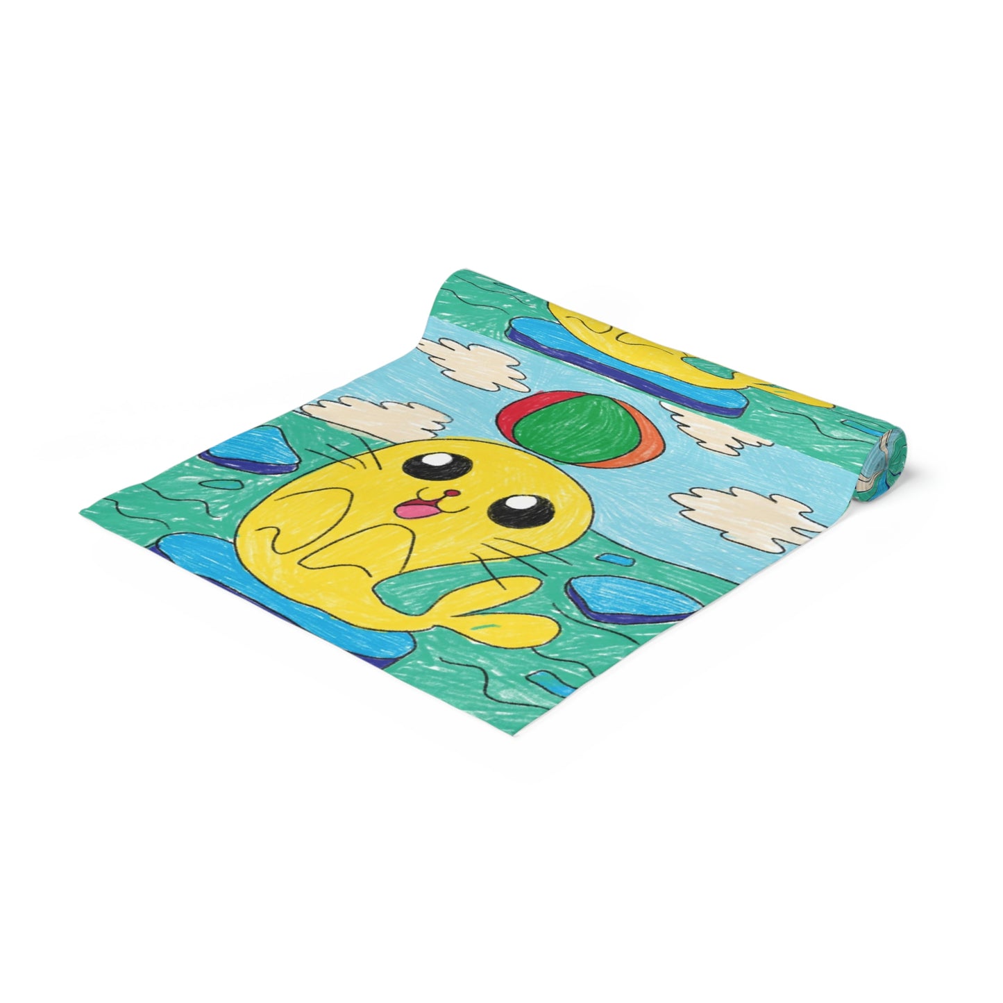 Seal Trick Marine Ocean Animal Sea Creature Table Runner