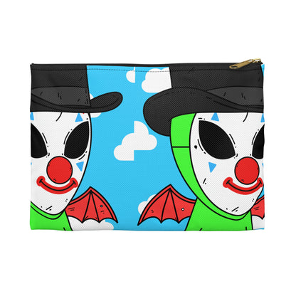 Clown Visitor Green Alien w/ Devil Wings Accessory Pouch