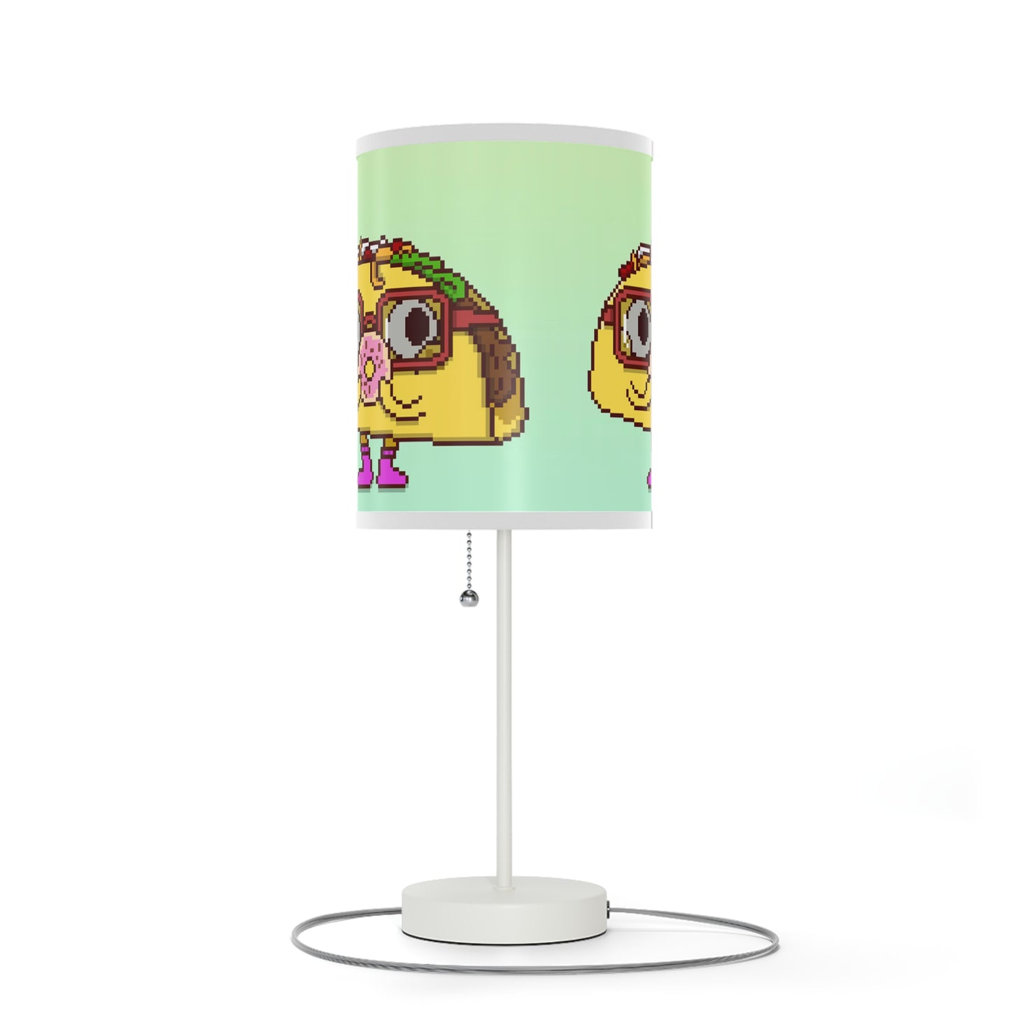 Donut Dessert Snack Taco Lamp on a Stand, US|CA plug