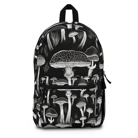 Psychedelic Mushrooms Seamless Repeat Pattern Backpack