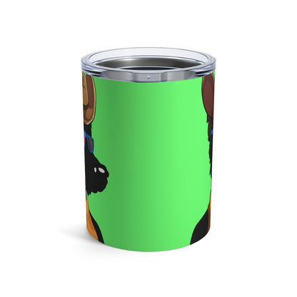 Cowgirl Wolf Cyborg Wolve Tumbler 10oz