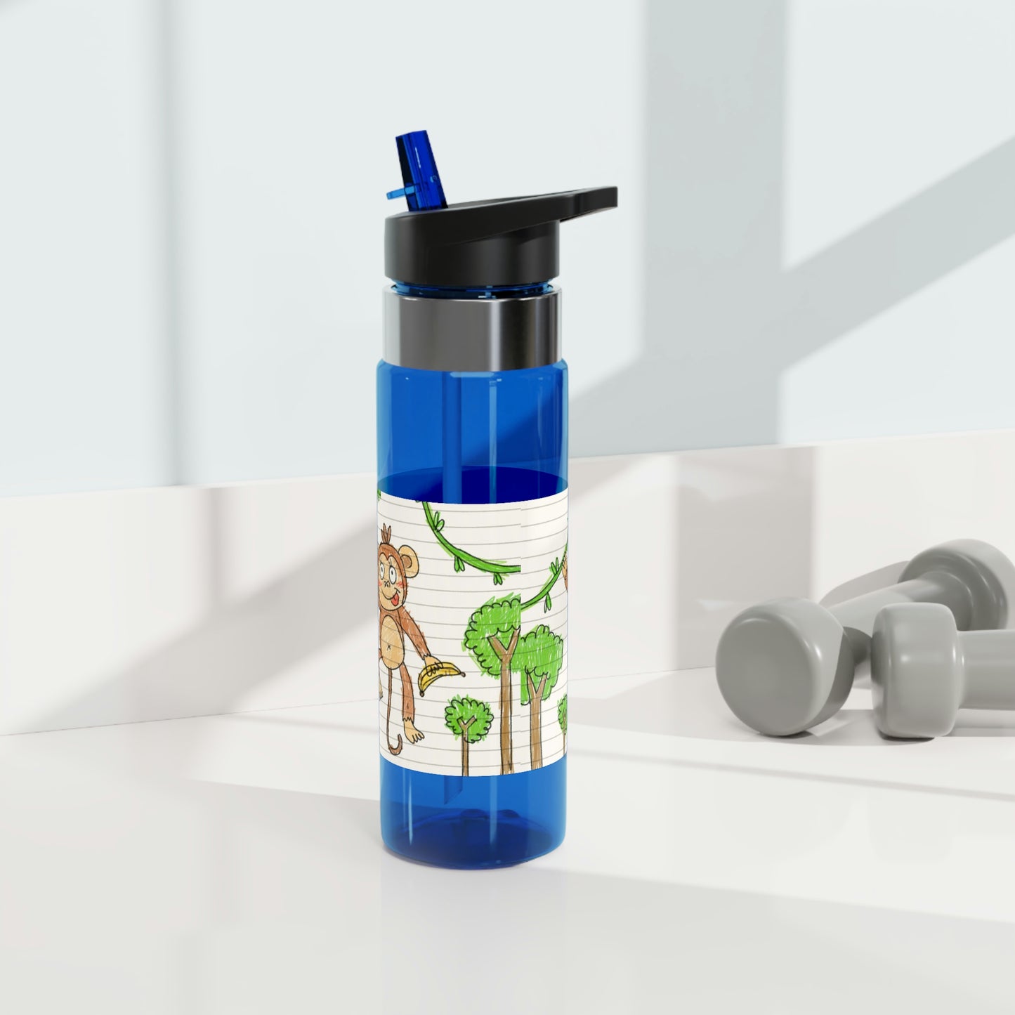 Graphic Monkey - Fun Zoo Clothing for Ape Lovers Kensington Tritan™ Sport Bottle, 20oz