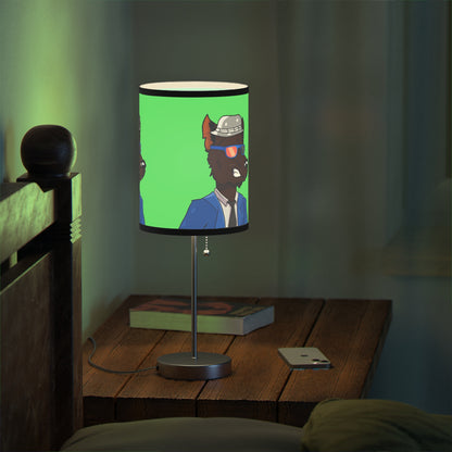 Wolf in Wallstreet Business Werewolve Lamp on a Stand, US|CA plug