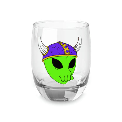 Alien Viking Whiskey Glass