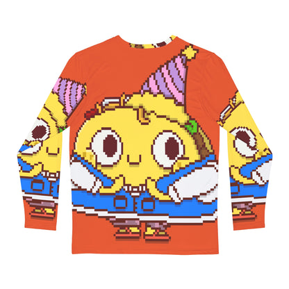 Party Taco Celebration Men's Long Sleeve AOP Shirt