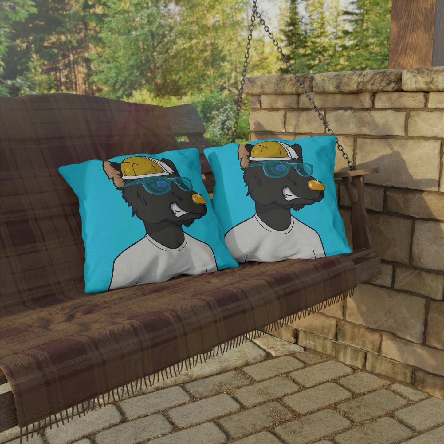 Gold Standard Werewolf Outdoor Pillows