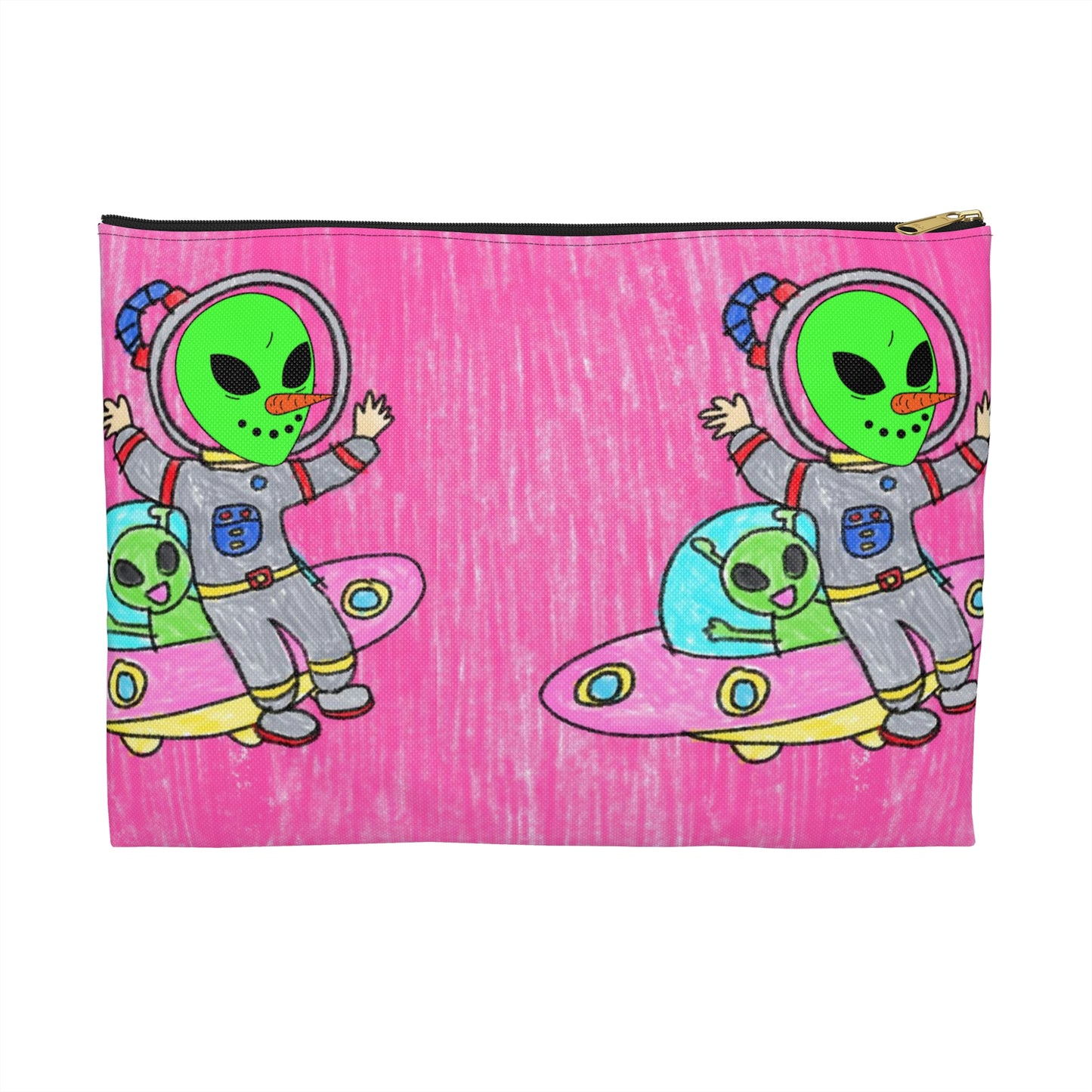 Veggie Visi Alien Vegetable Visitor UFO Accessory Pouch