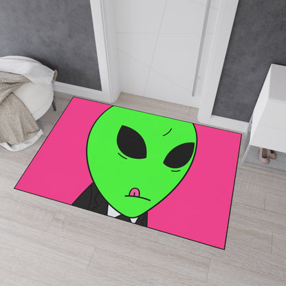 Alfombra de piso resistente Alien para visitantes de negocios