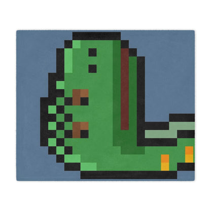 Manta Minky Dinosaurio Dino Pixel 