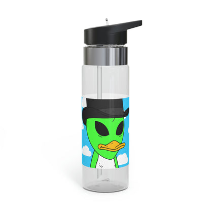 Visitor Green Alien Duck Black Top Hat Kensington Tritan™ Sport Bottle, 20oz