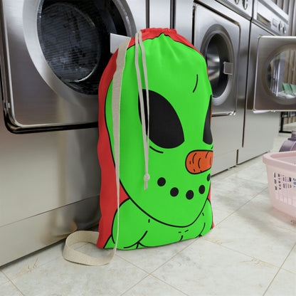 Veggie Visi Alien Vegetable Visitor Laundry Bag