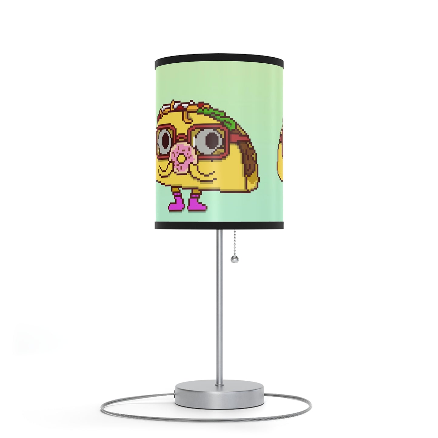 Donut Dessert Snack Taco Lamp on a Stand, US|CA plug