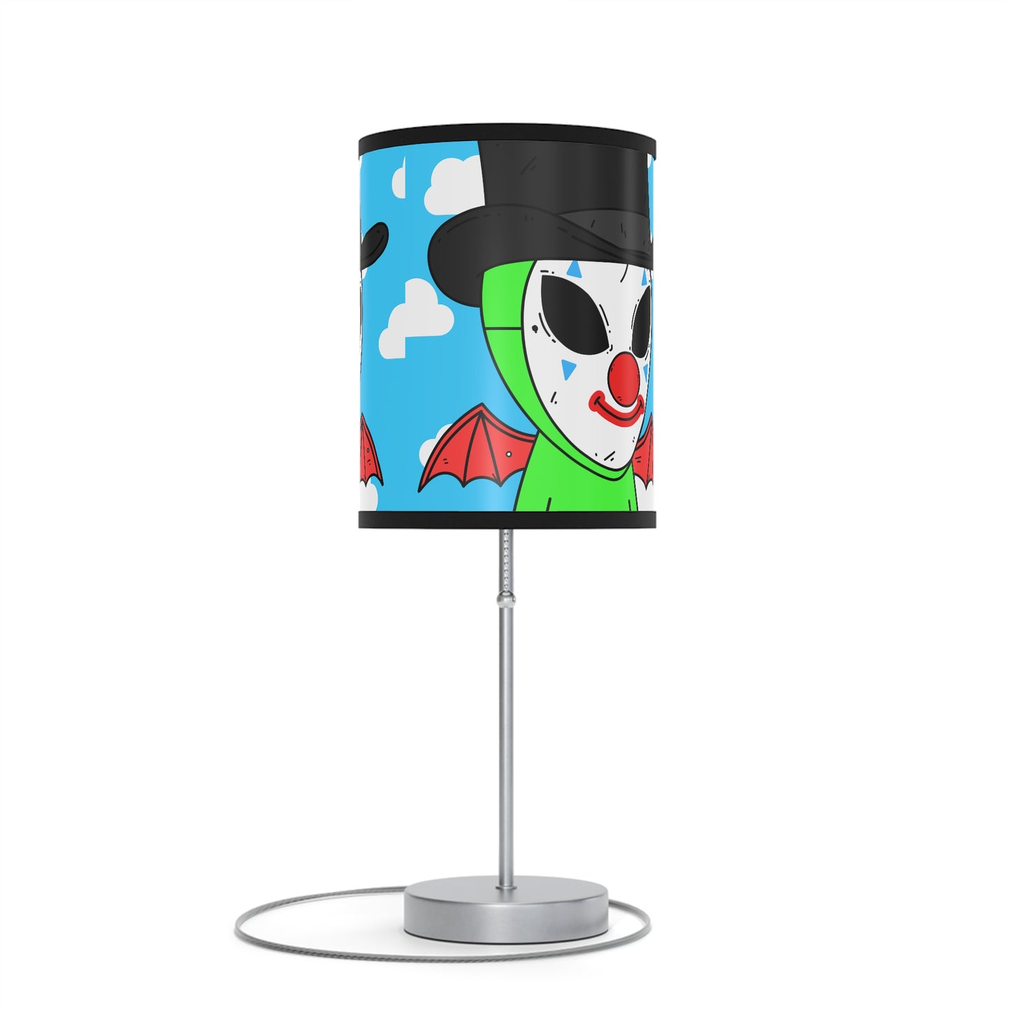 Alien Posse Clown Cartoon Visitor Lamp on a Stand, US|CA plug