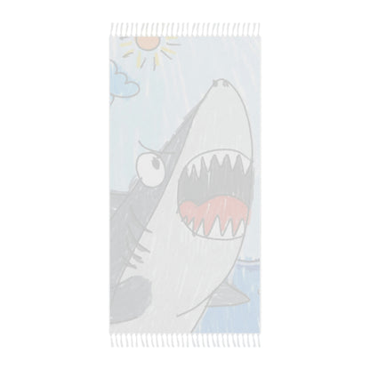 Shark Jaw Teeth Attack Ocean Sea Creature Boho Beach Cloth