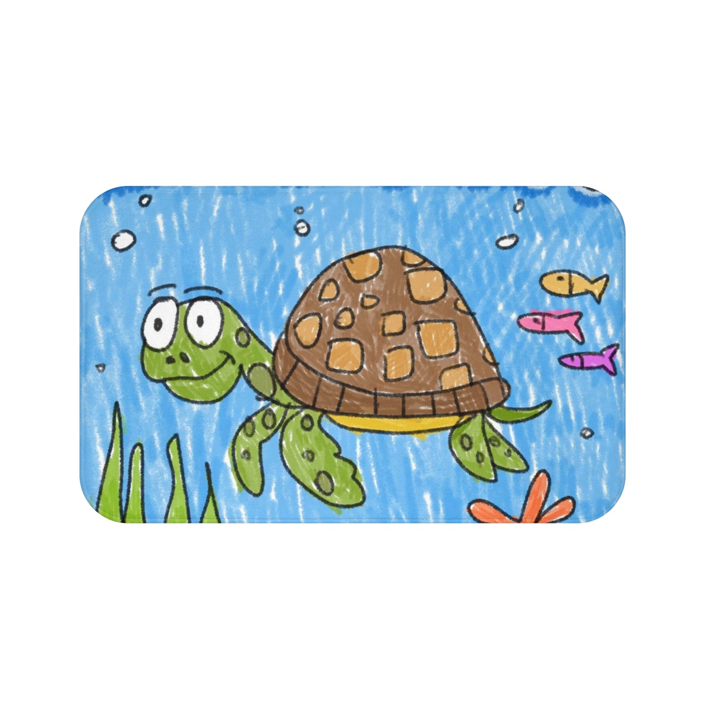 Sea Turtle Beach Sand Ocean Bath Mat