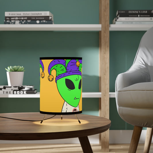 Jester Alien Joker Tripod Lamp with High-Res Printed Shade, US\CA plug