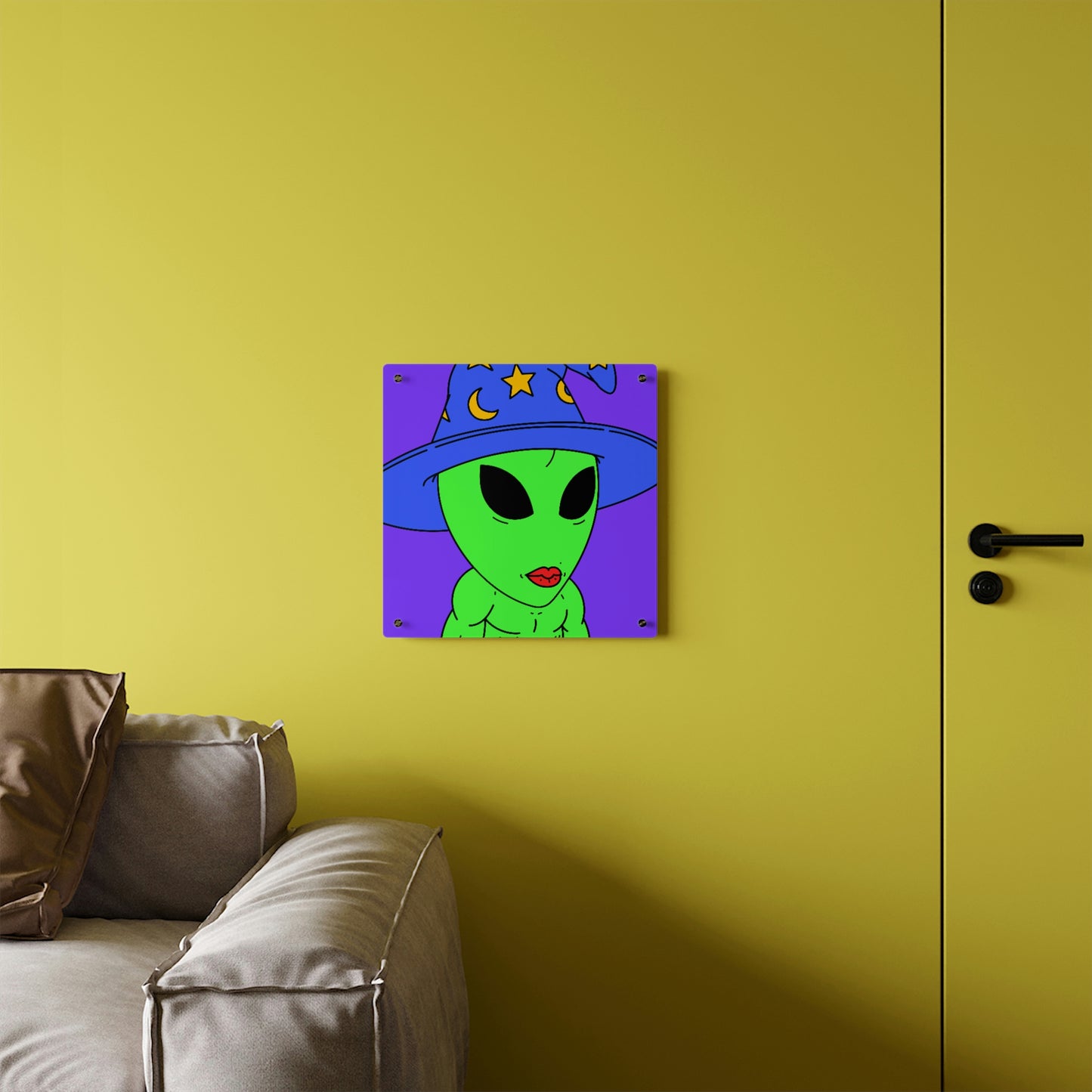 Witch Wizard Magic Alien Acrylic Wall Art Panels