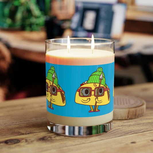 Tribal Taco Scented Candle - Full Glass, 11oz