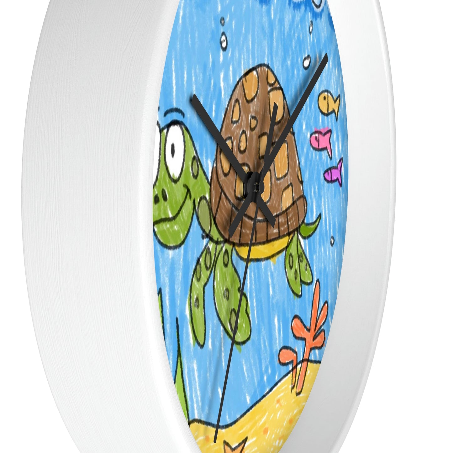 Reloj de pared Sea Turtle Beach Sand Ocean 