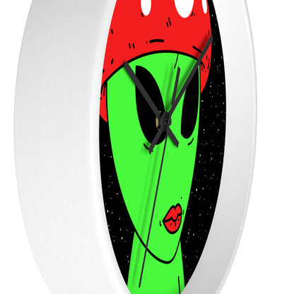 Mushroom Galaxy Alien Star Wall clock