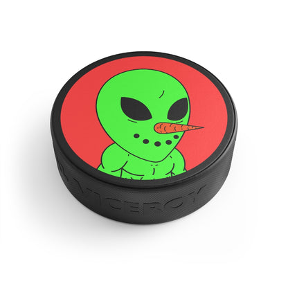 Veggie Visi The Vegetable Visitor Alien Hockey Puck